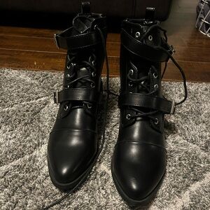 Le Chateau Leather Boots